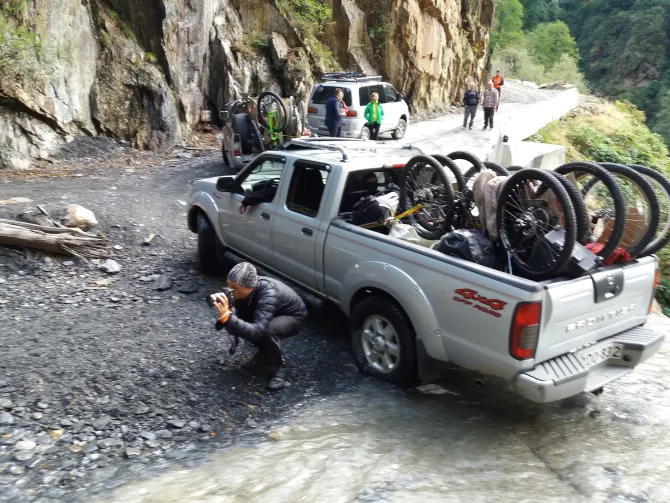 MTB dviračių žygis Sakartvele, Tušetijos regione.