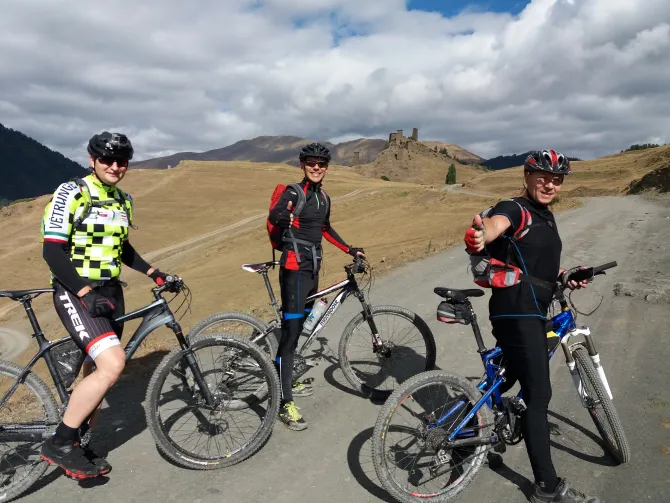 MTB dviračių žygis Sakartvele, Tušetijos regione.