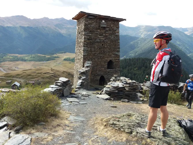 MTB dviračių žygis Sakartvele, Tušetijos regione.