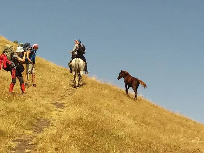 Turas žirgais Tušetijoje, Sakartvele