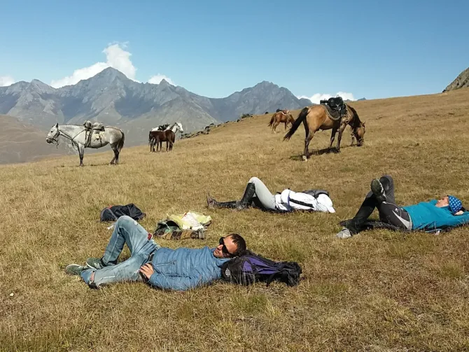 Turas žirgais Tušetijoje, Sakartvele