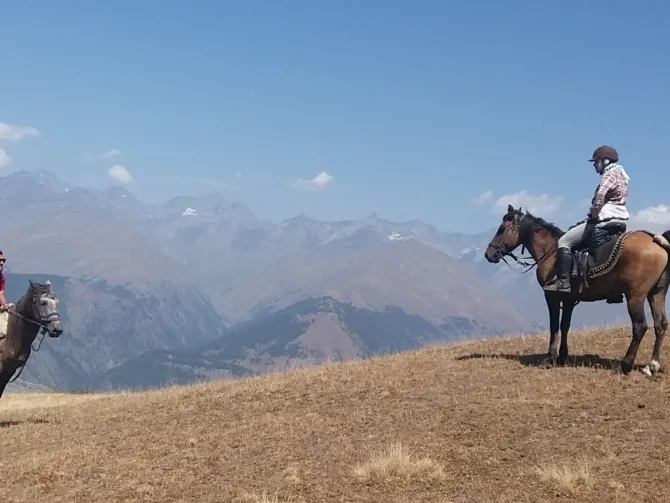 Turas žirgais Tušetijoje, Sakartvele