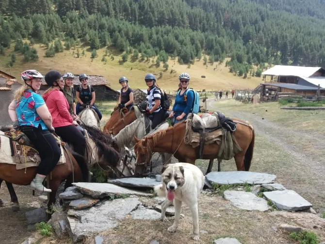 Turas žirgais Tušetijoje, Sakartvele