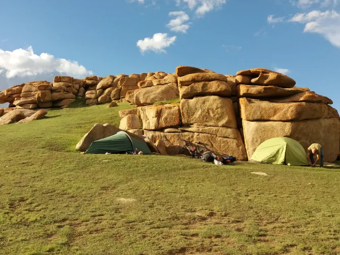 MTB dviračių turas Kirgizijoje, Tian Šanio kalnuose