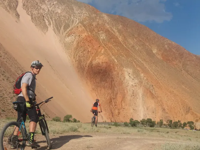 MTB dviračių turas Kirgizijoje, Tian Šanio kalnuose