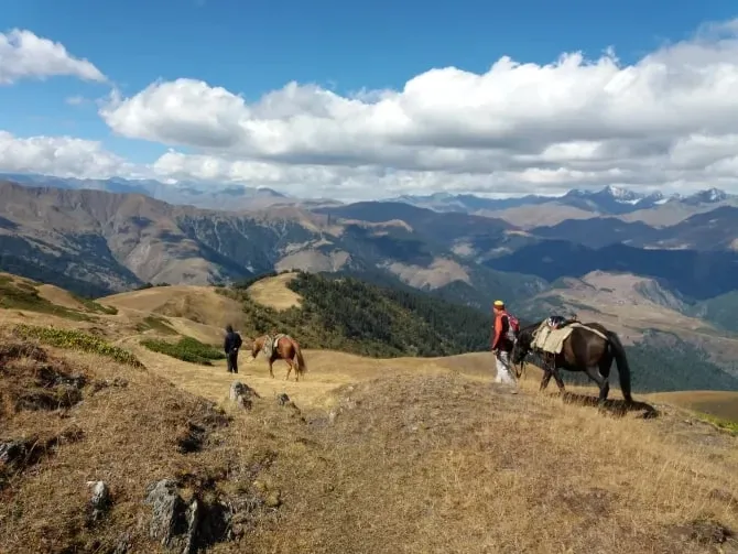 Kalnų dviračių žygis Sakartvele, Tušetijos regione