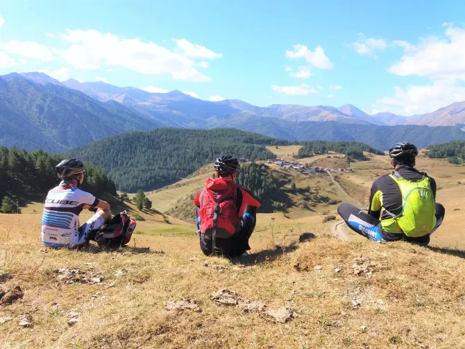 Kalnų dviračių žygis Sakartvele, Tušetijos regione