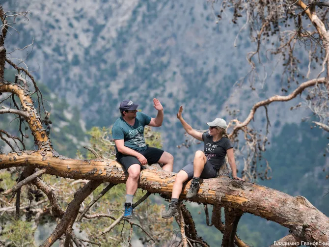 Likijos takas, lengvai, be daiktų ir sunkių kuprinių, su automobilio palyda,Turkijoje