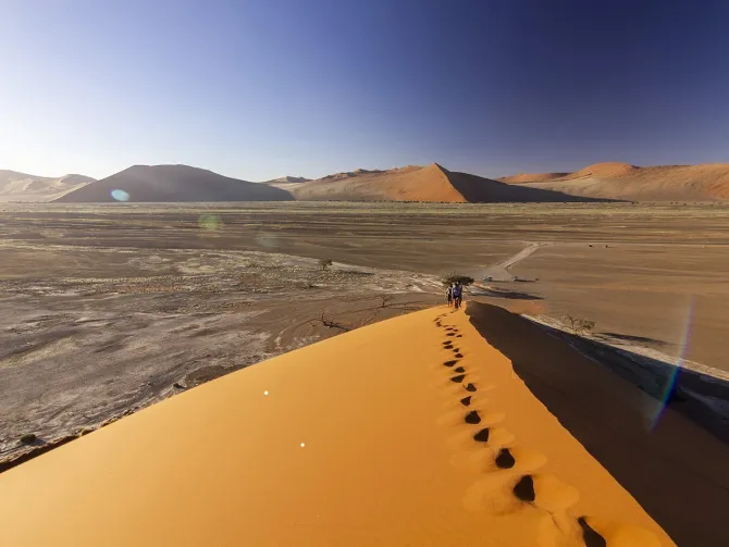 Safaris ir kopos: nepamirštama Namibija