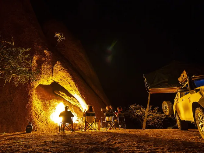 Safaris ir kopos: nepamirštama Namibija